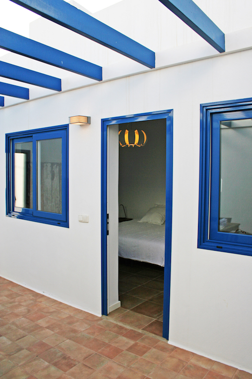 Eingang des Zimmer des Patios