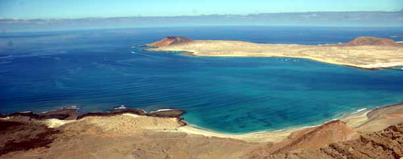 Lanzarote: Mirador del Río: la Graciosa