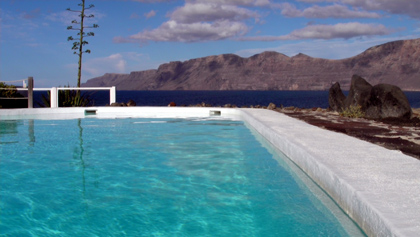 Casa Dominique und Famara Steilküste