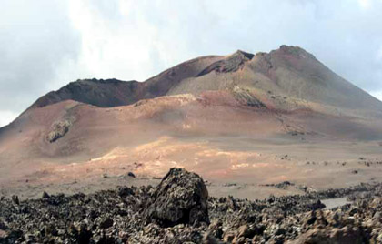 Lanzarote, Timanfaya Der Vulkan el corazoncillo