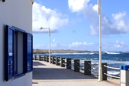 Promenade of the seaside