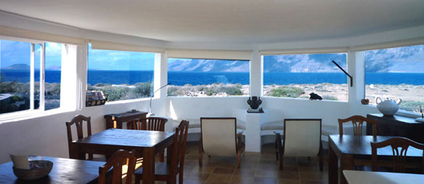 Casa Dominique: The panoramic living room, place to relax