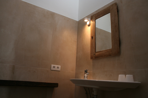 El baño del dormitorio central casa del pueblo