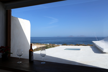 Lanzarote, Casa Dominique - vue sur mer