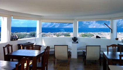 Casa Dominique: le salon panoramique