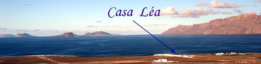 La Casa Léa nella zona di Famara