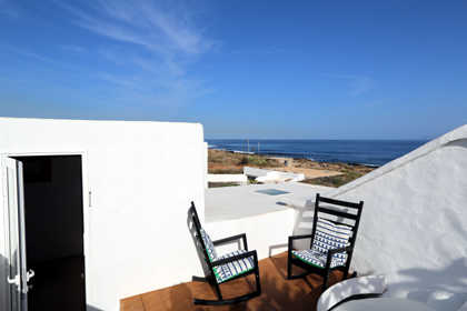 Lanzarote, Casa Dominique - terrace